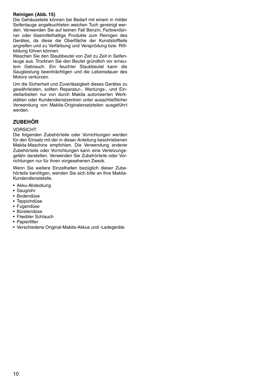 Makita 4073D User Manual | Page 10 / 32