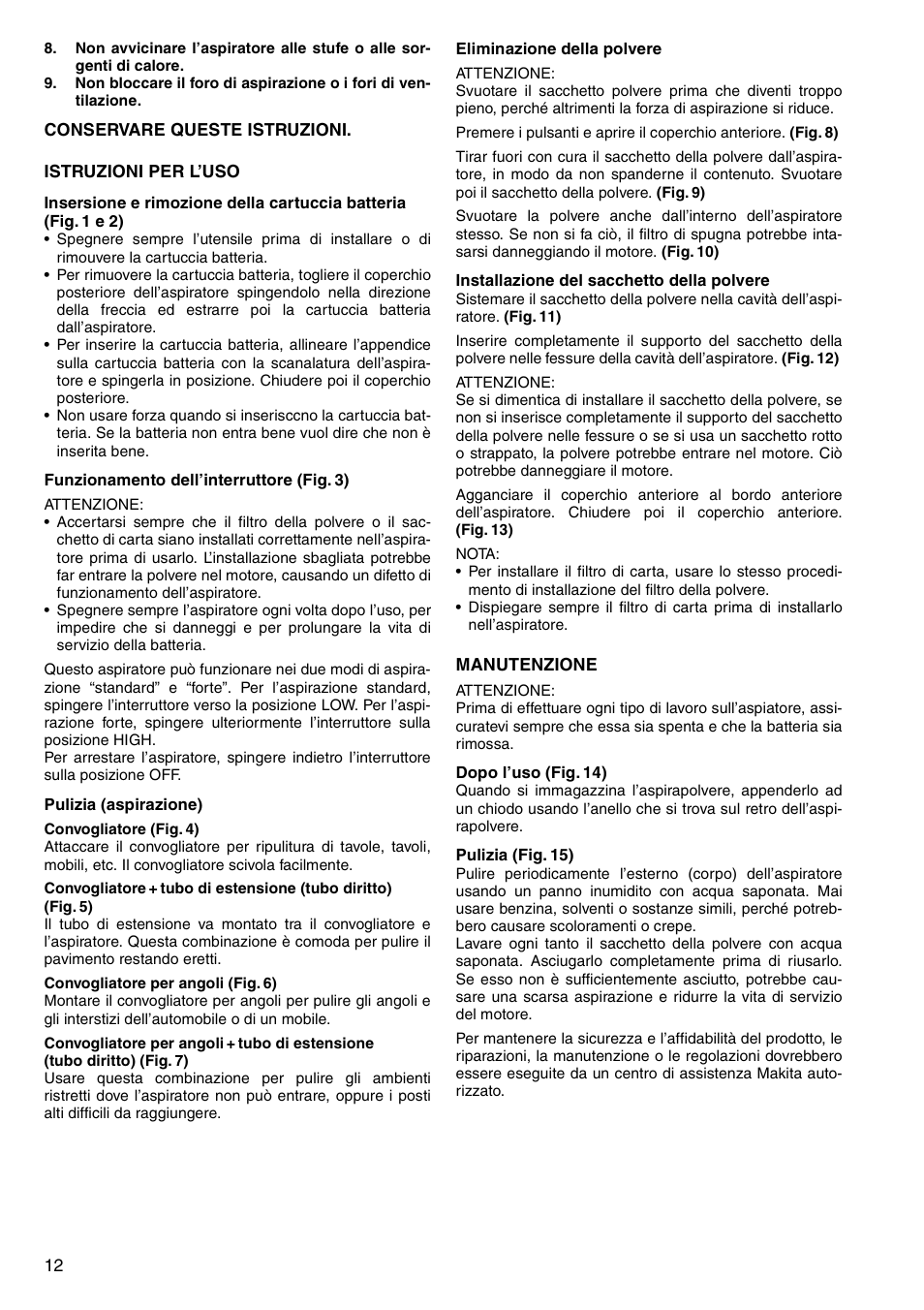 Makita 4073D User Manual | Page 12 / 32