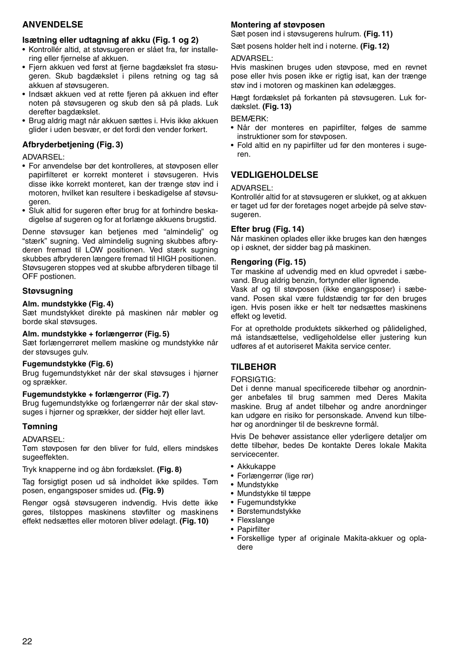 Makita 4073D User Manual | Page 22 / 32