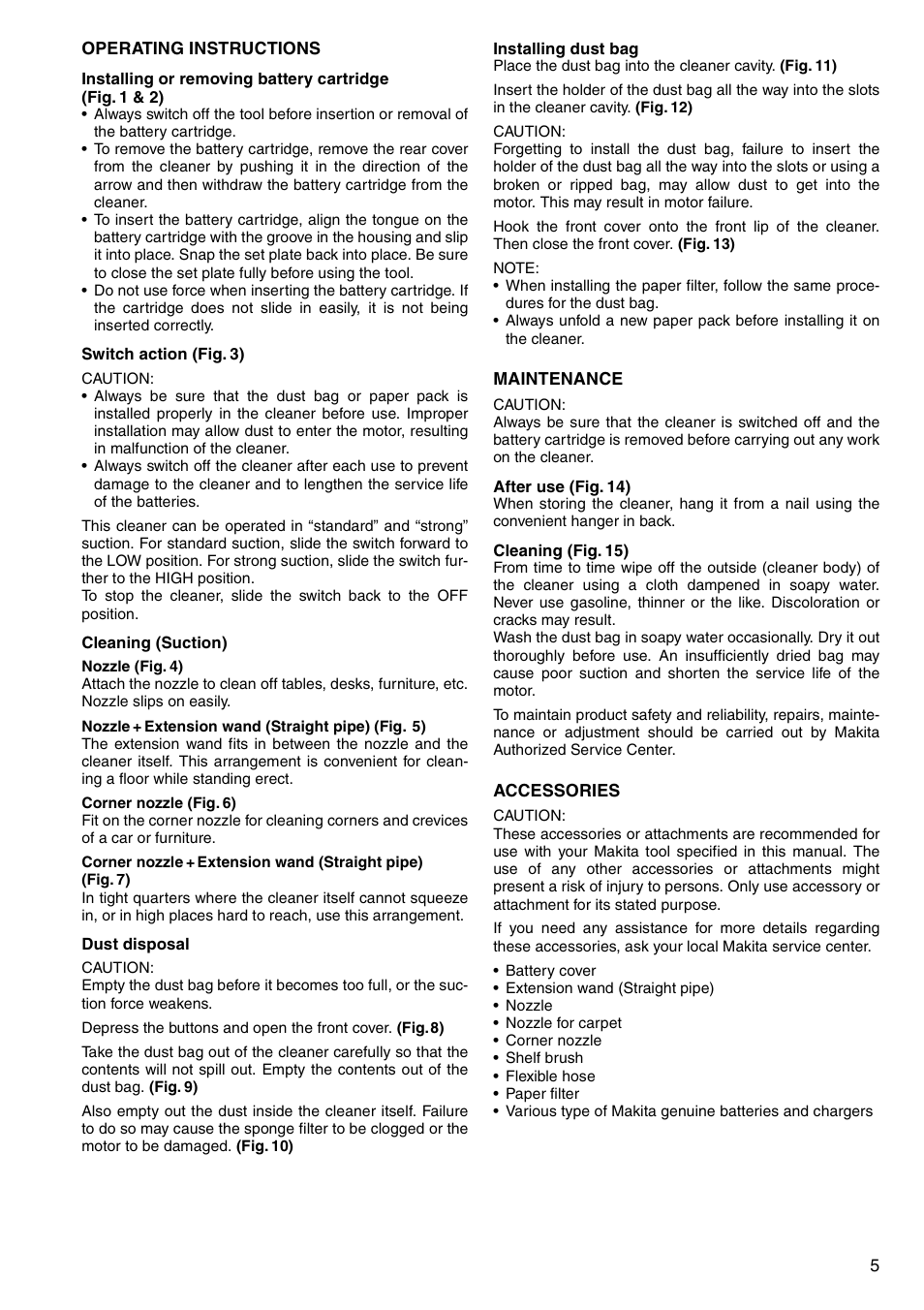 Makita 4073D User Manual | Page 5 / 32