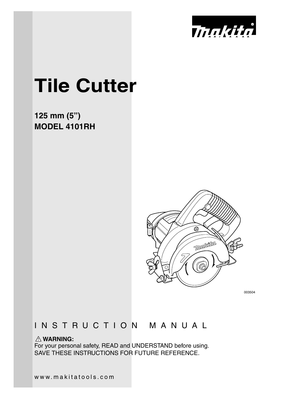 Makita 4101RH User Manual | 20 pages