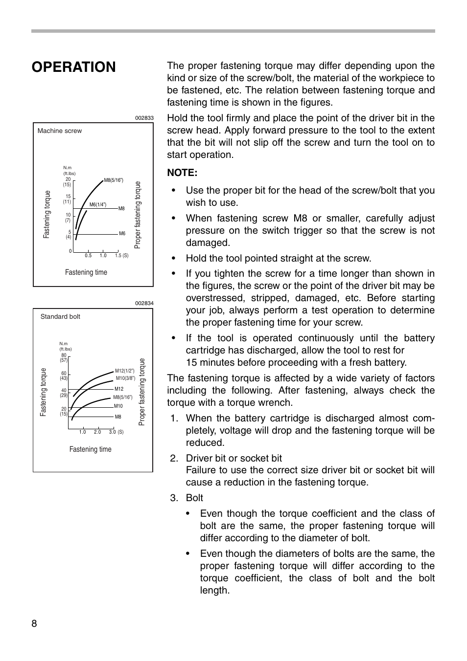 Operation | Makita 6908D User Manual | Page 8 / 16