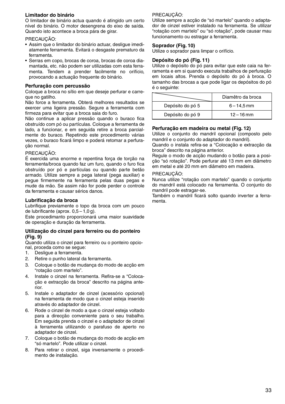 Makita CORDLESS ROTARY HAMMER HR160D User Manual | Page 33 / 64