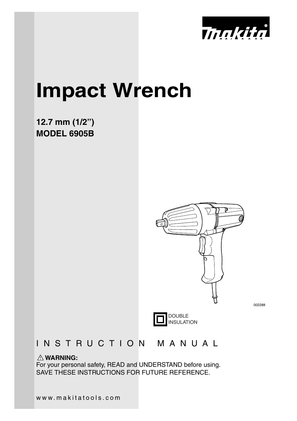 Makita 6905B User Manual | 12 pages