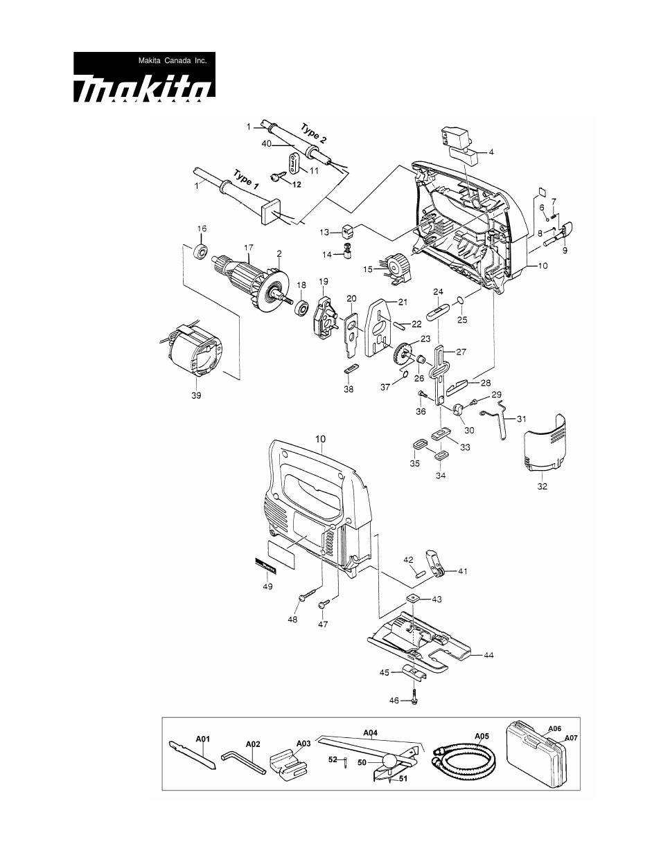 Makita 4324K User Manual | 2 pages