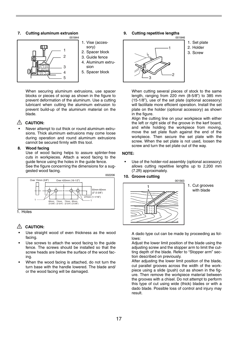 Makita LS0714FL User Manual | Page 17 / 68