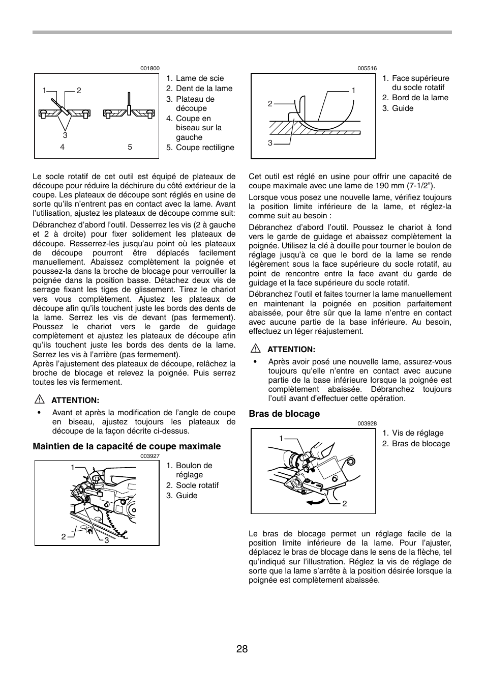 Makita LS0714FL User Manual | Page 28 / 68