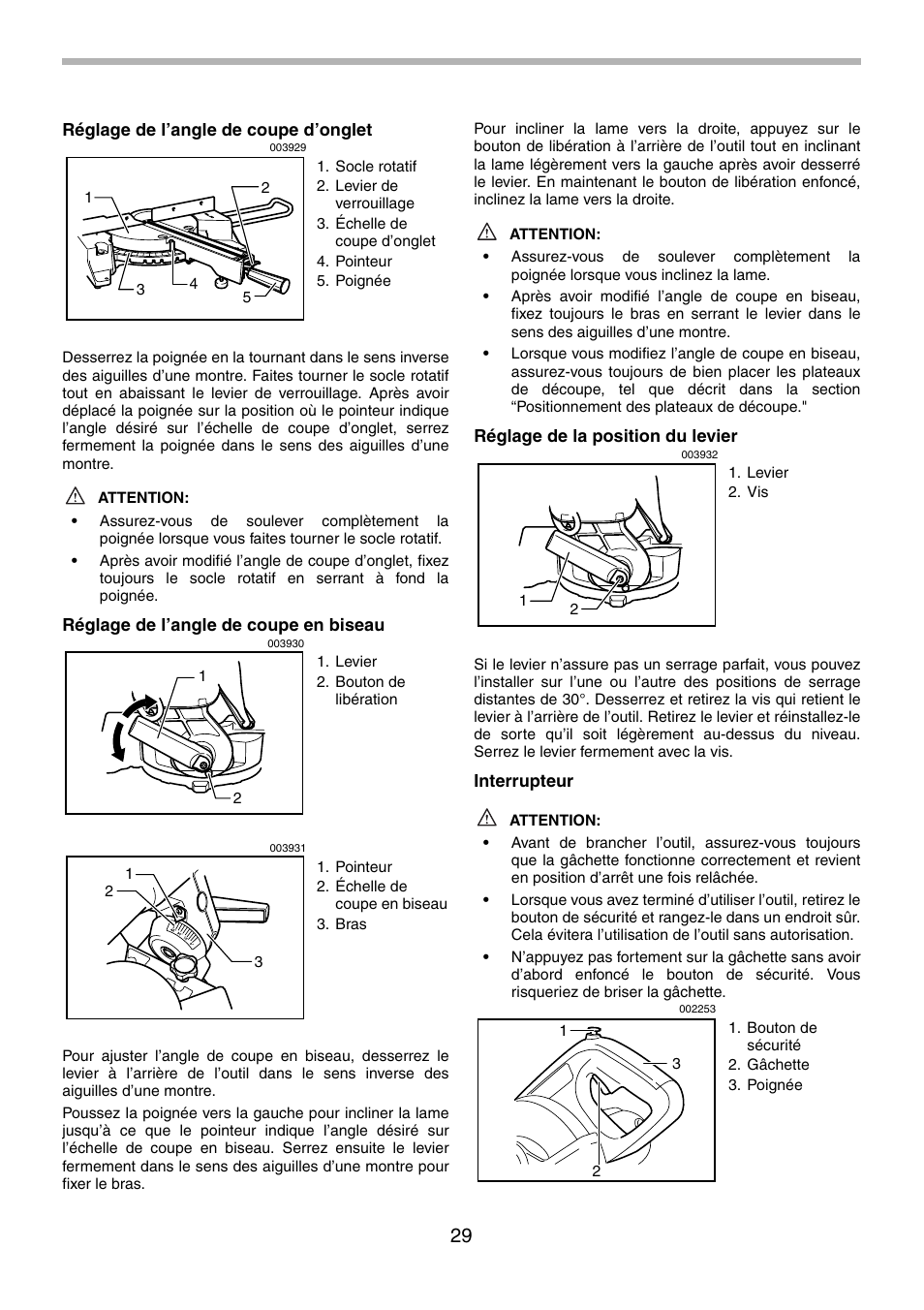 Makita LS0714FL User Manual | Page 29 / 68