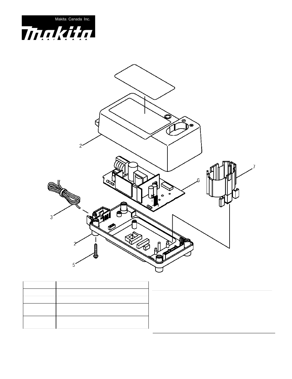 Makita DC1822 User Manual | 1 page