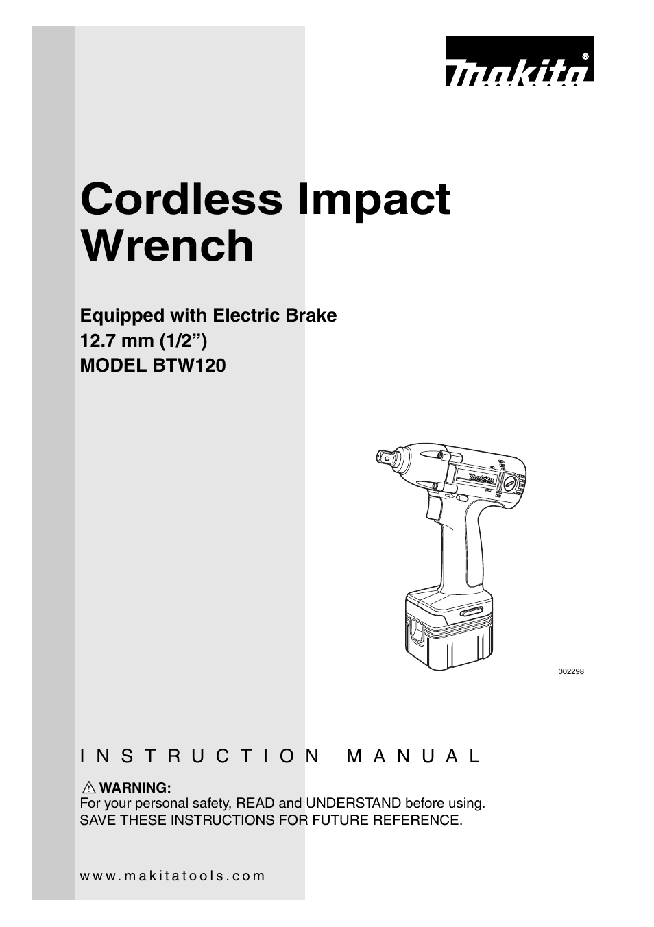 Makita BTW120 User Manual | 20 pages