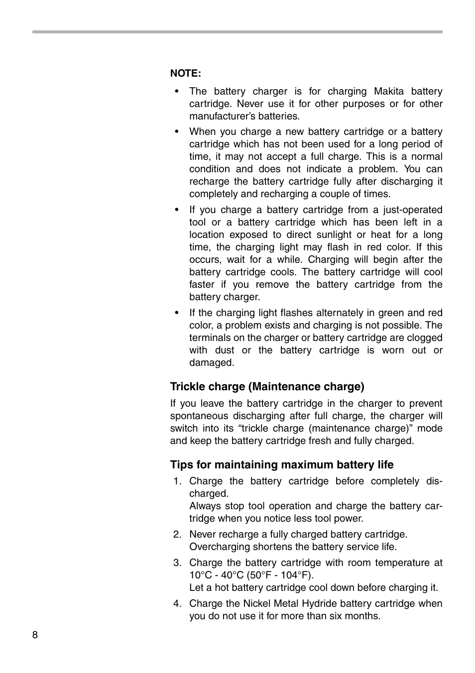 Makita 6835D User Manual | Page 8 / 20
