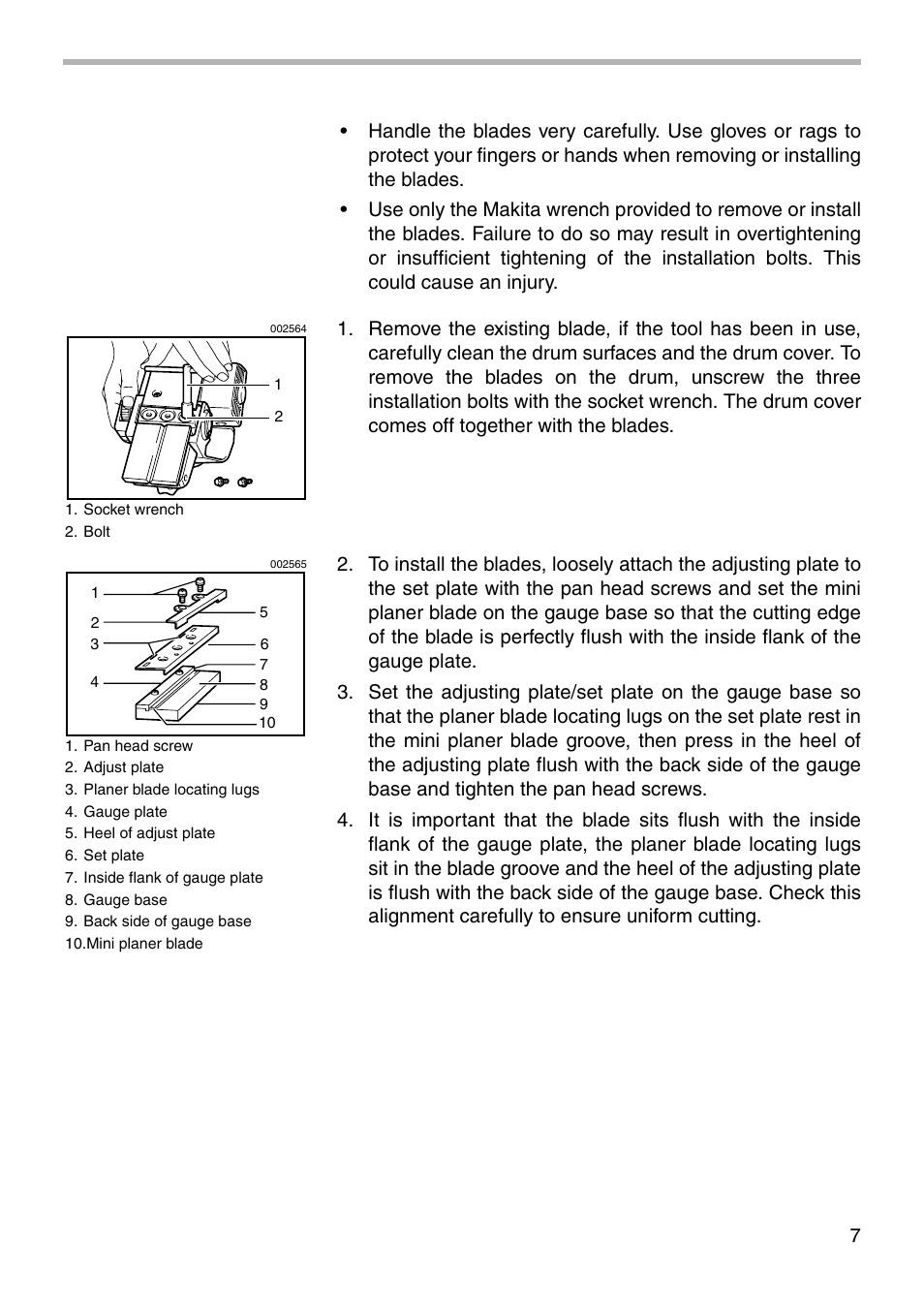Makita N1900B User Manual | Page 7 / 20