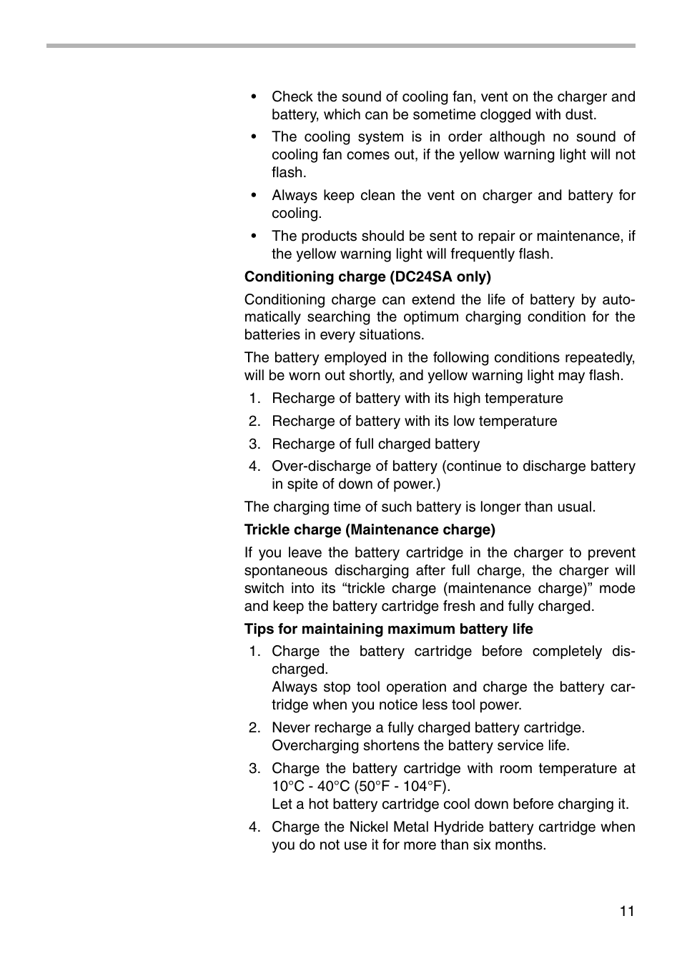 Makita BLS820 User Manual | Page 11 / 36