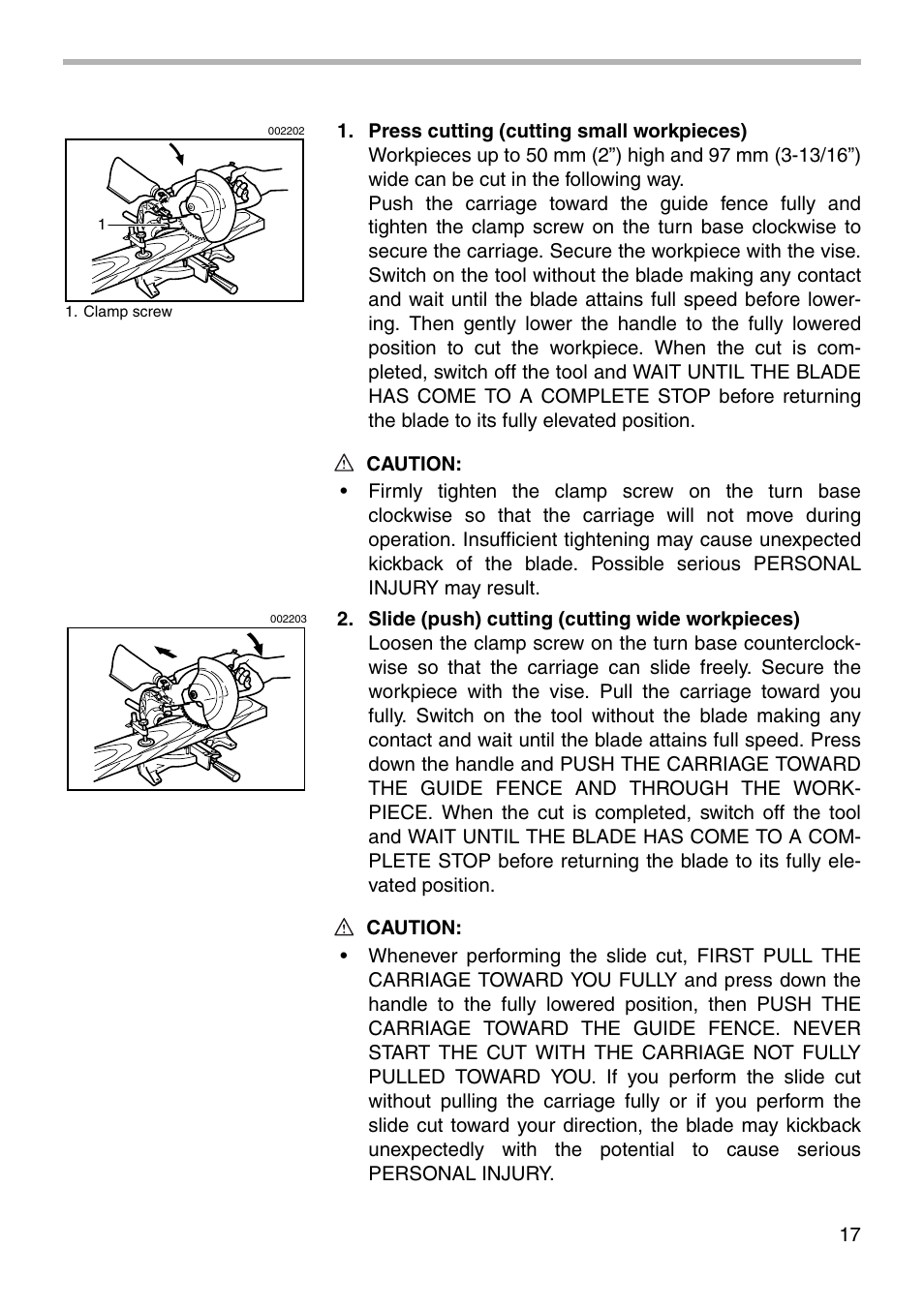Makita SLIDE COMPOUND SAW LS0711Z User Manual | Page 17 / 32