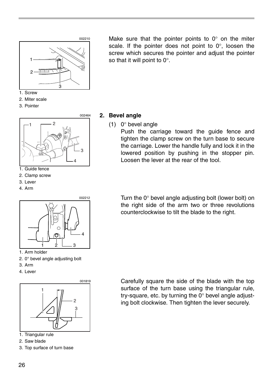 Makita SLIDE COMPOUND SAW LS0711Z User Manual | Page 26 / 32