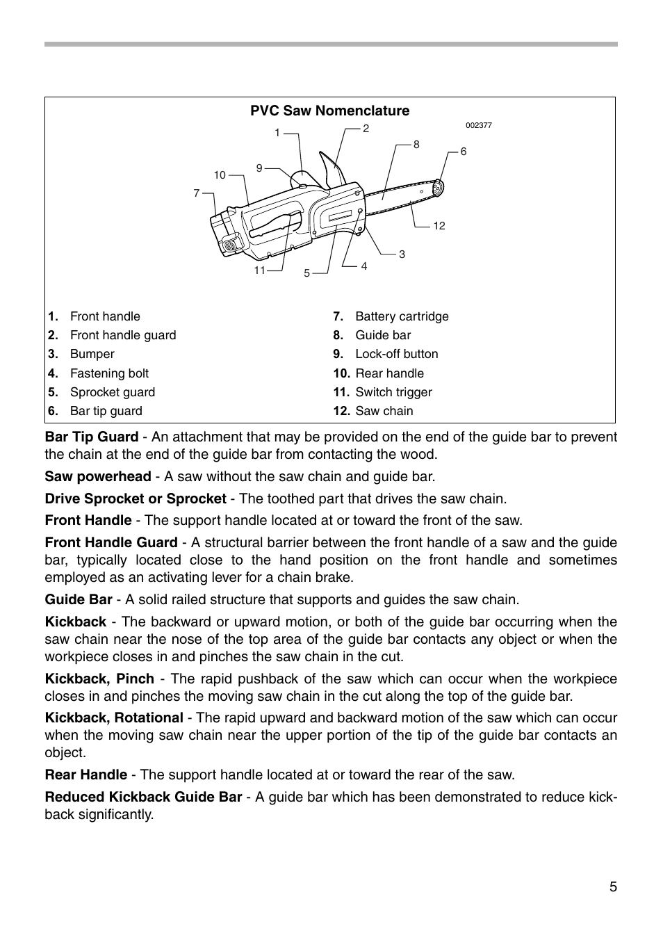 Makita UC170D User Manual | Page 5 / 20