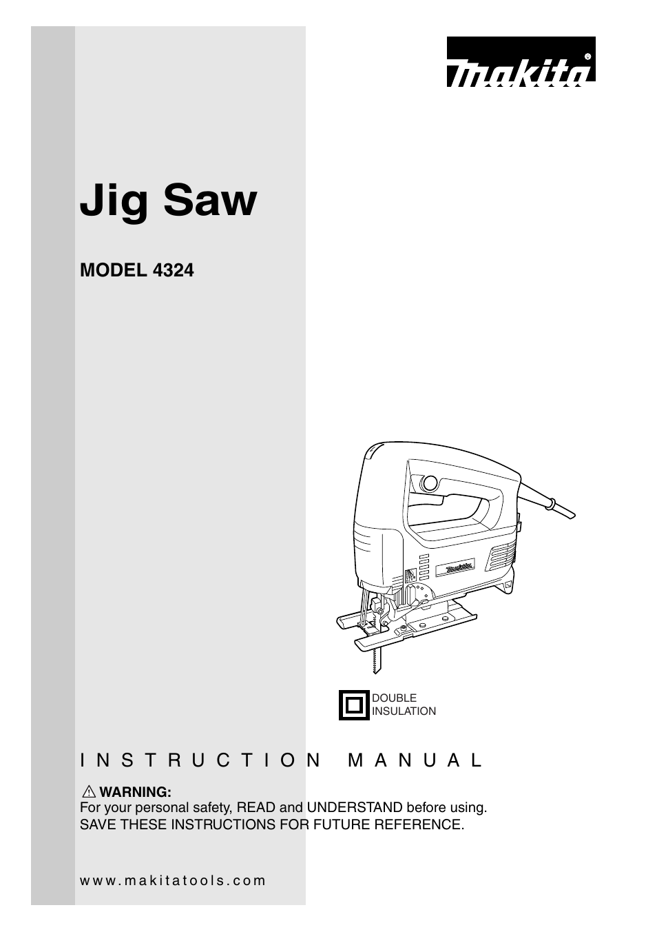 Makita 4324 User Manual | 20 pages