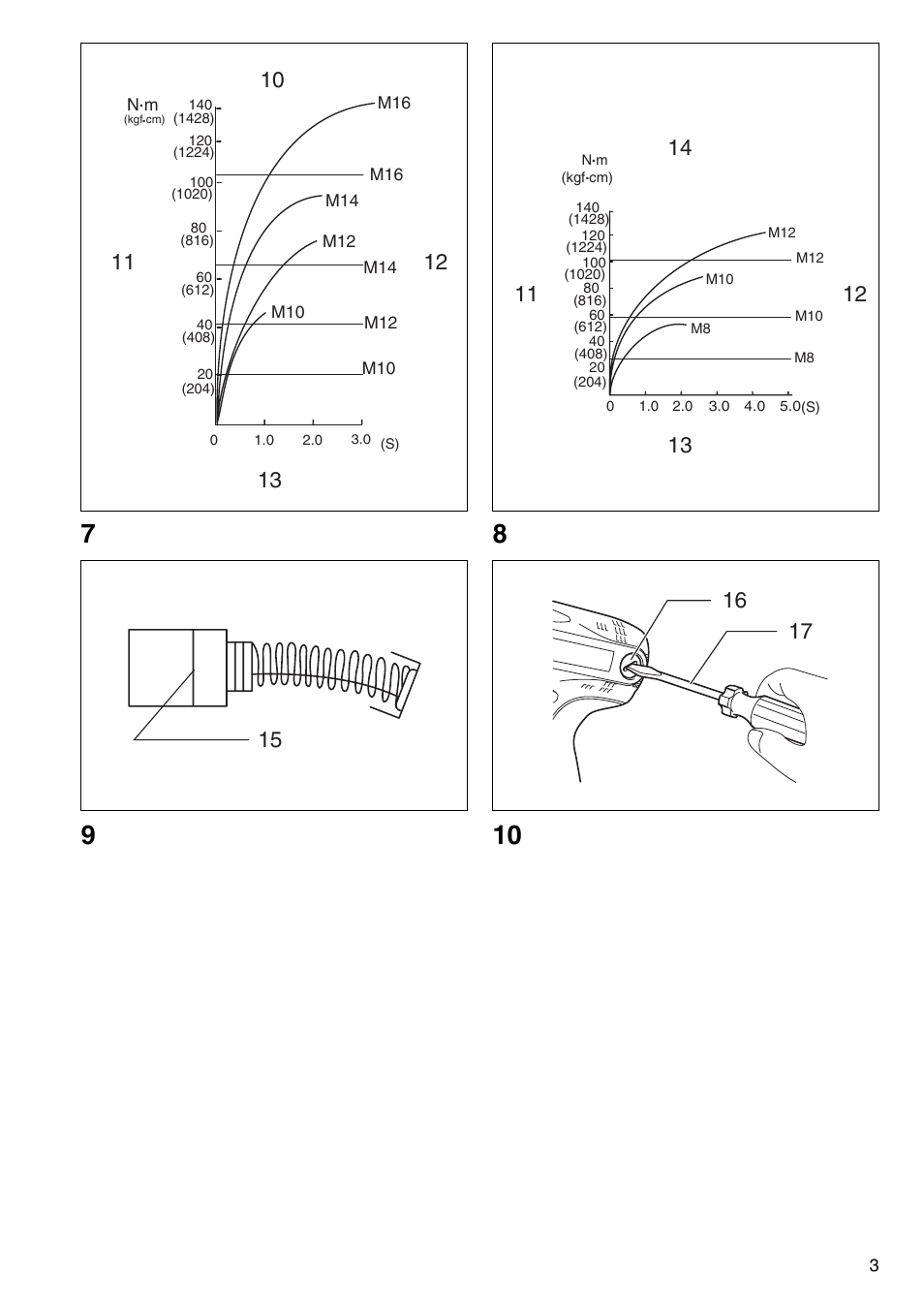Makita Cordless Impact Wrench 6934FD User Manual | Page 3 / 48