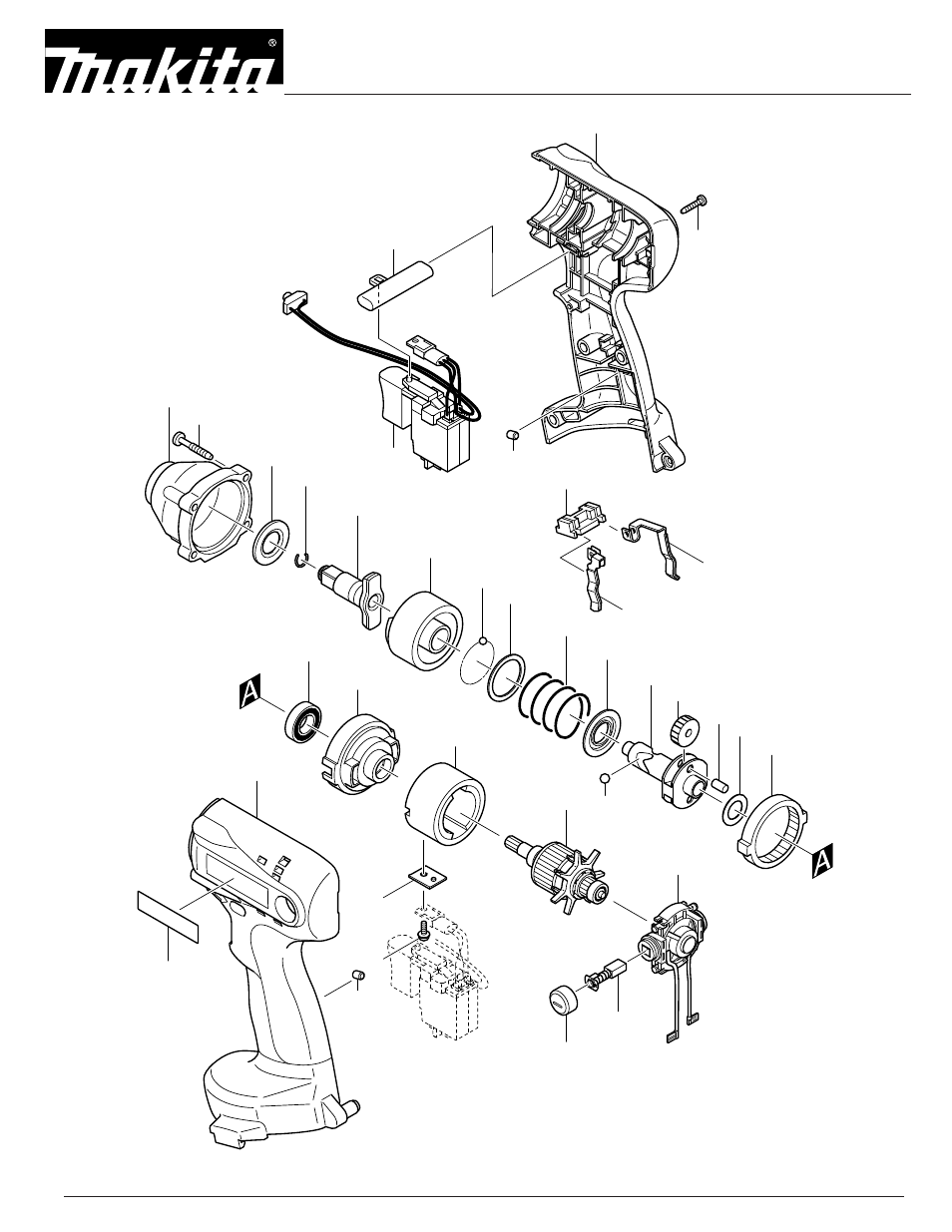 Makita 6933FDWDE User Manual | 2 pages