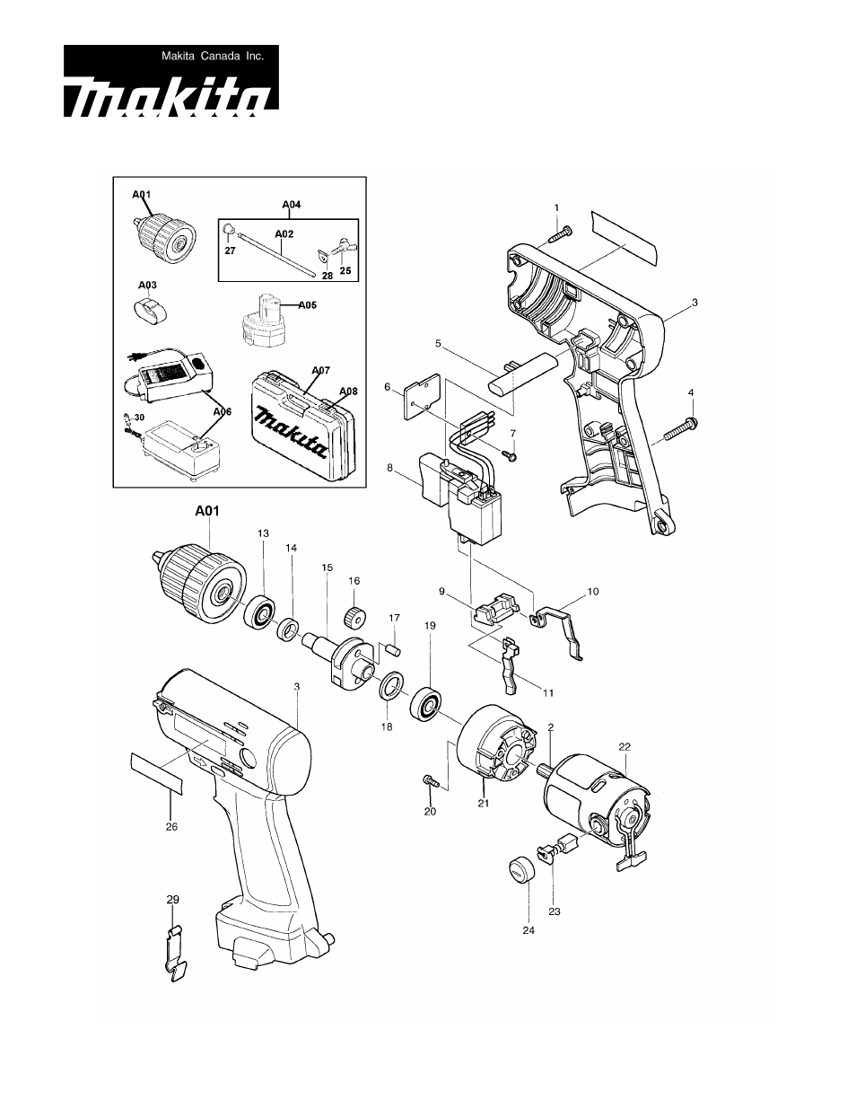 Makita 6503DZ User Manual | 2 pages