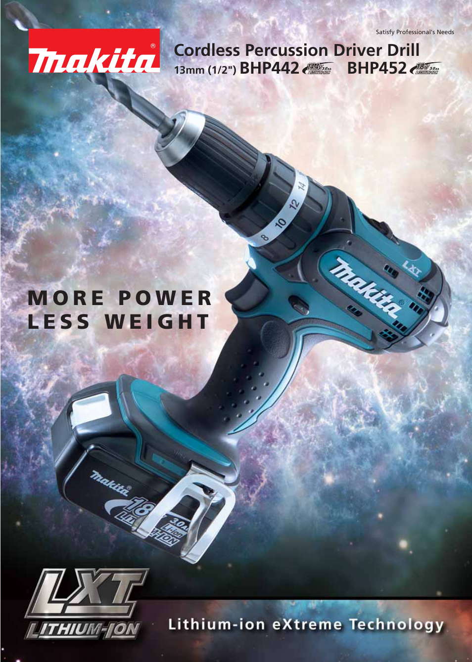 Makita BHP442 User Manual | 2 pages