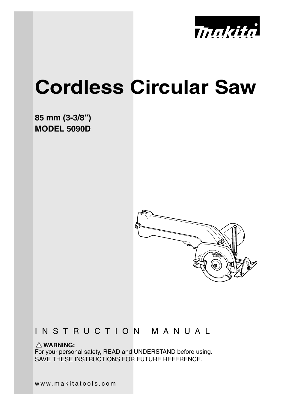 Makita 5090D User Manual | 20 pages