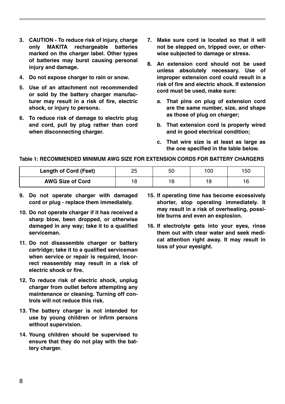 Makita 5090D User Manual | Page 8 / 20