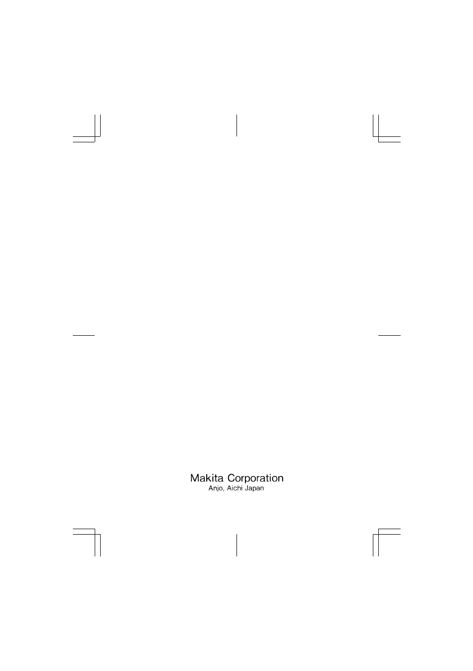 Makita 3704 User Manual | Page 56 / 56