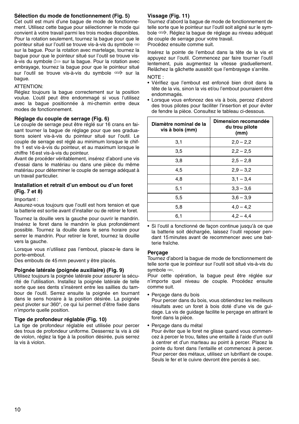 Makita 8443D User Manual | Page 10 / 64