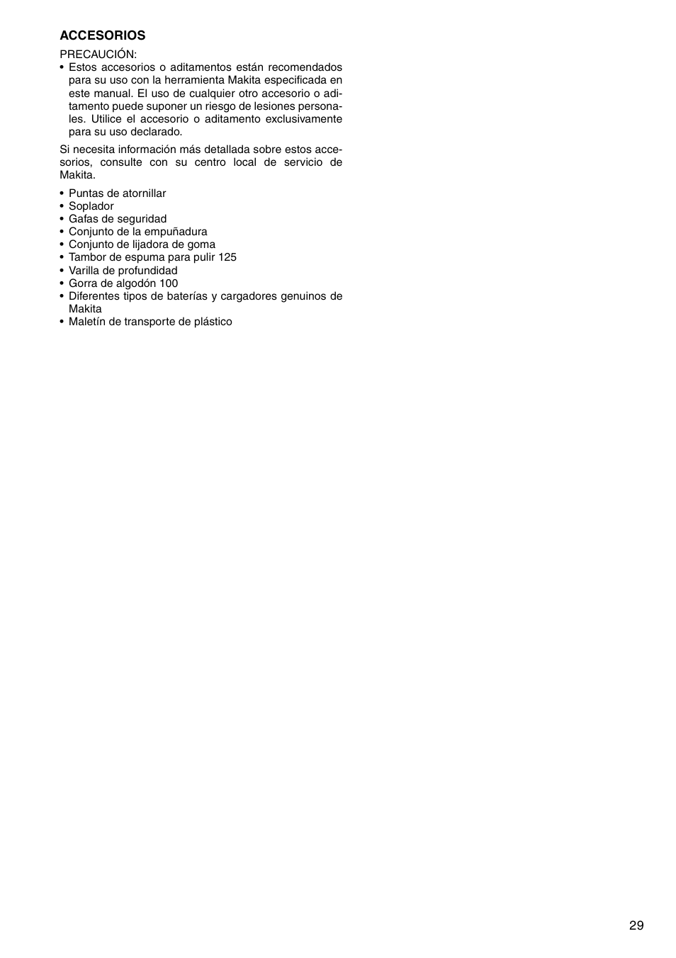 Makita 8443D User Manual | Page 29 / 64