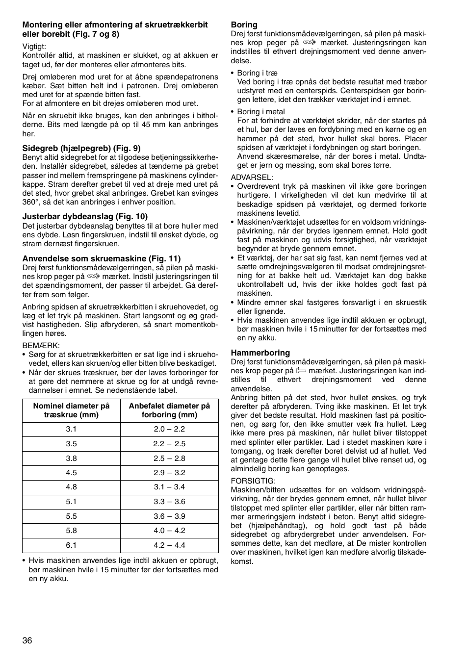 Makita 8443D User Manual | Page 36 / 64