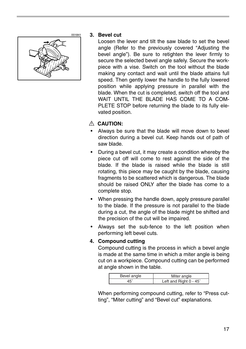 Makita LS1221 User Manual | Page 17 / 32