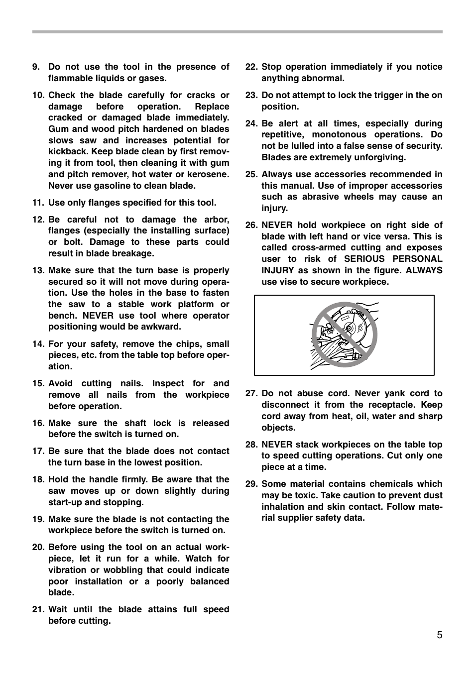 Makita LS1221 User Manual | Page 5 / 32