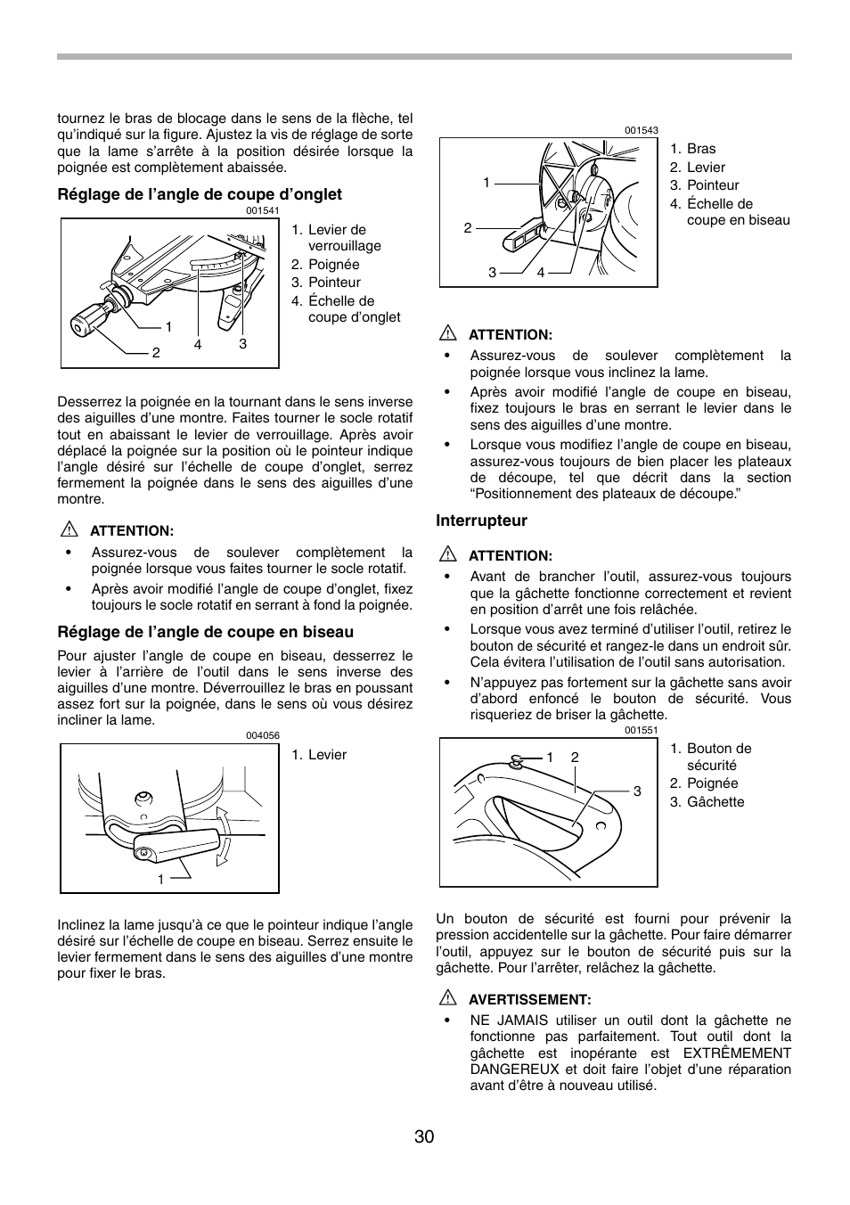 Makita LS1013 User Manual | Page 30 / 72