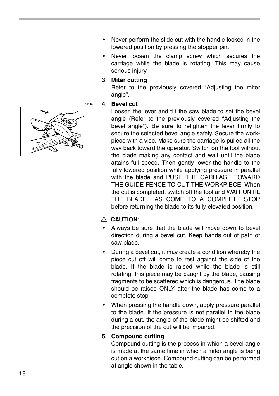 Makita LS0711Z User Manual | Page 18 / 32