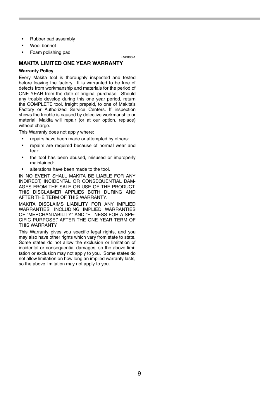 Makita BDF441 User Manual | Page 9 / 28