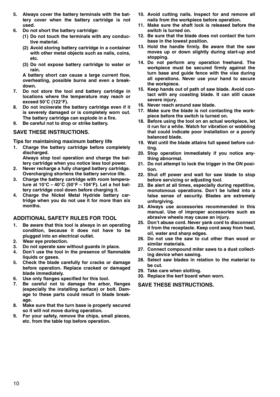 Makita LS800D User Manual | Page 10 / 88