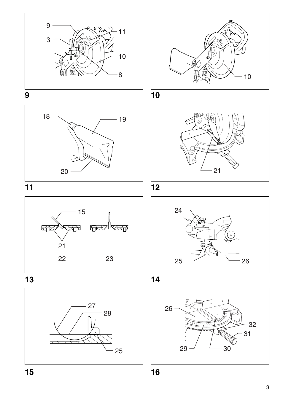 Makita LS800D User Manual | Page 3 / 88
