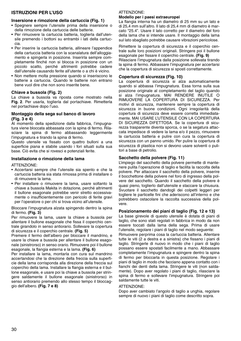 Makita LS800D User Manual | Page 30 / 88