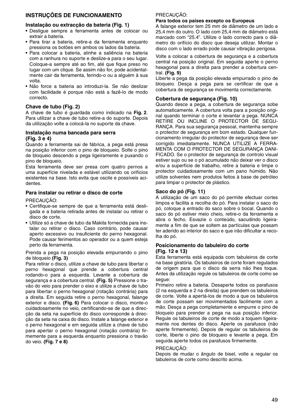 Makita LS800D User Manual | Page 49 / 88
