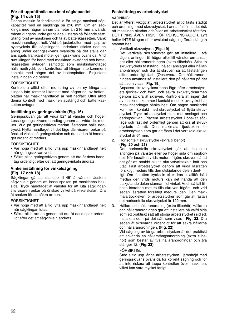 Makita LS800D User Manual | Page 62 / 88