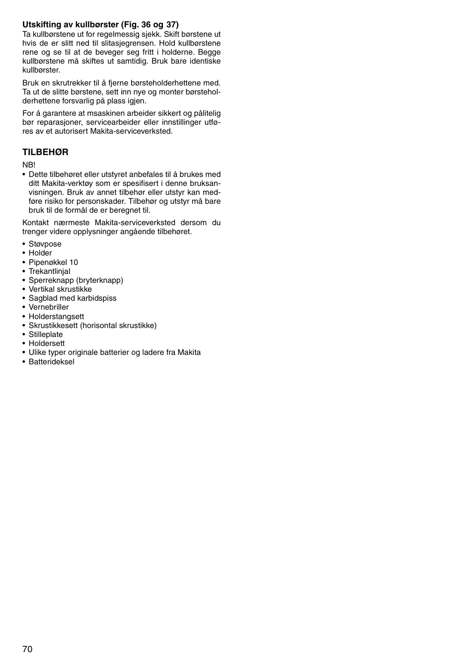 Makita LS800D User Manual | Page 70 / 88
