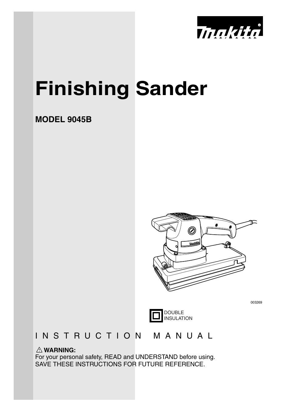 Makita 9045B User Manual | 12 pages