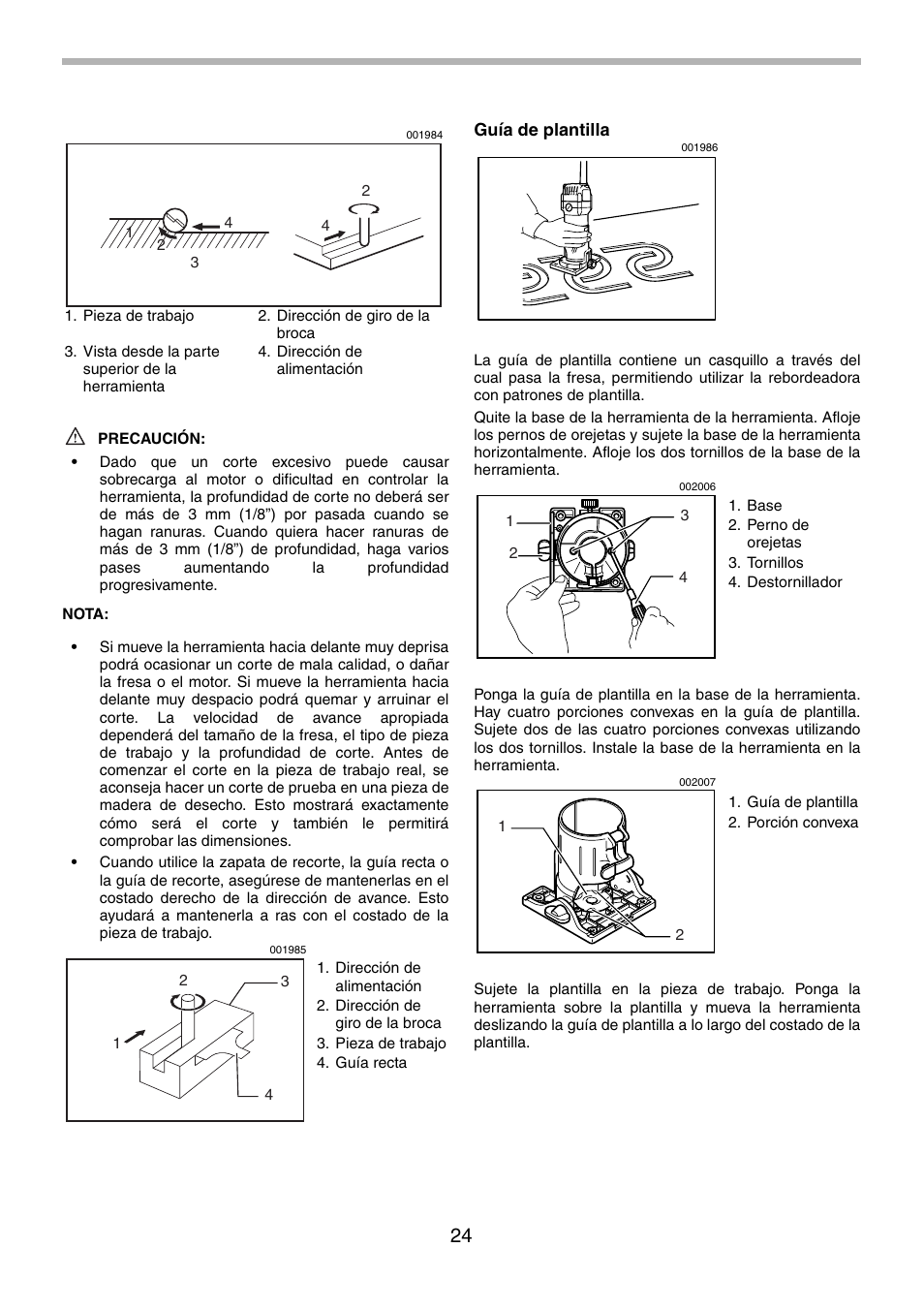 Makita 3708FC User Manual | Page 24 / 28