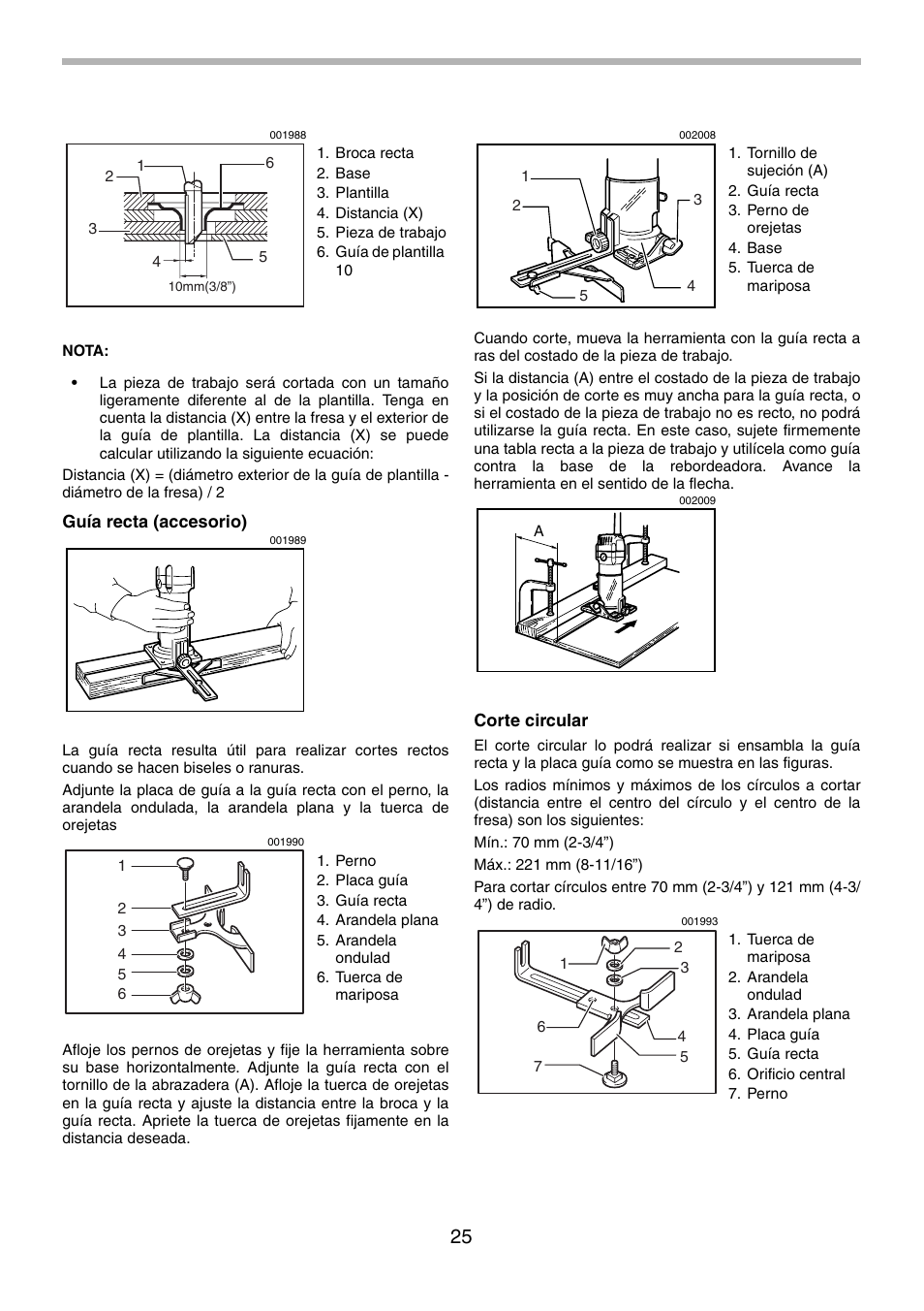 Makita 3708FC User Manual | Page 25 / 28