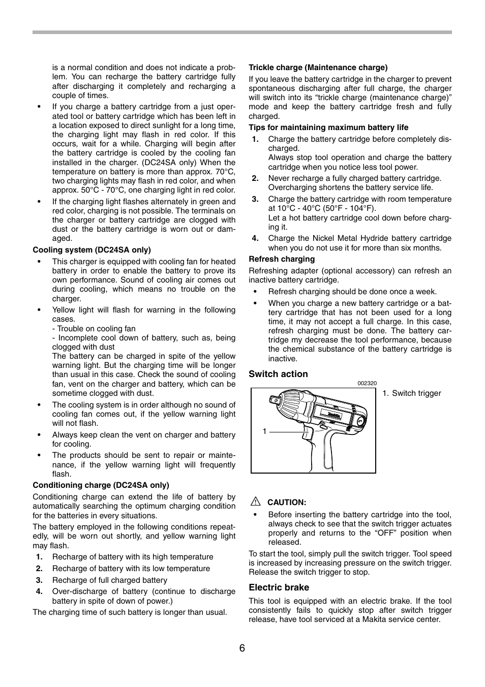 Makita BTW200 User Manual | Page 6 / 28
