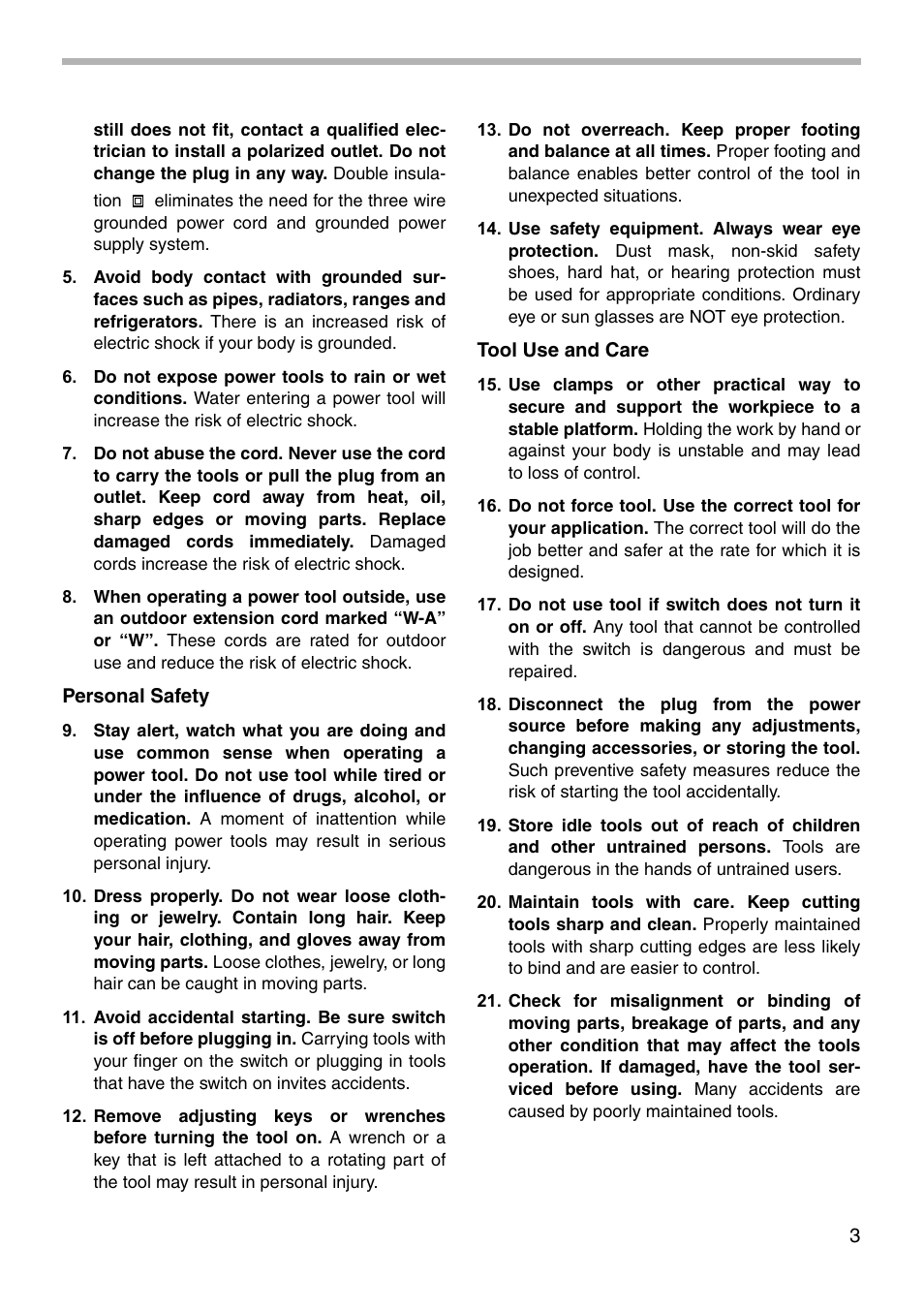 Makita HR3000C User Manual | Page 3 / 20