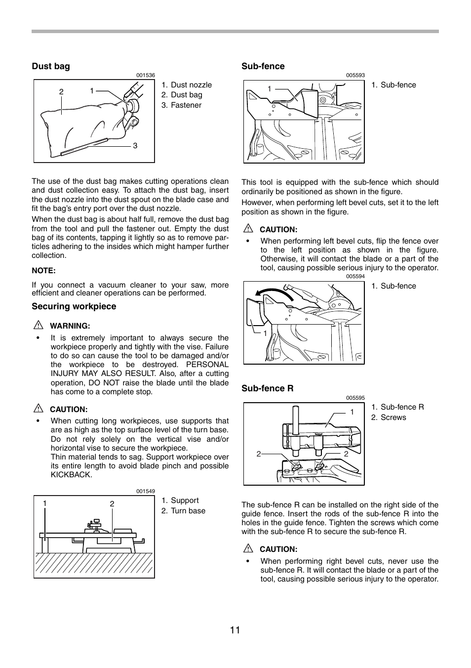 Makita LS1214F User Manual | Page 11 / 76