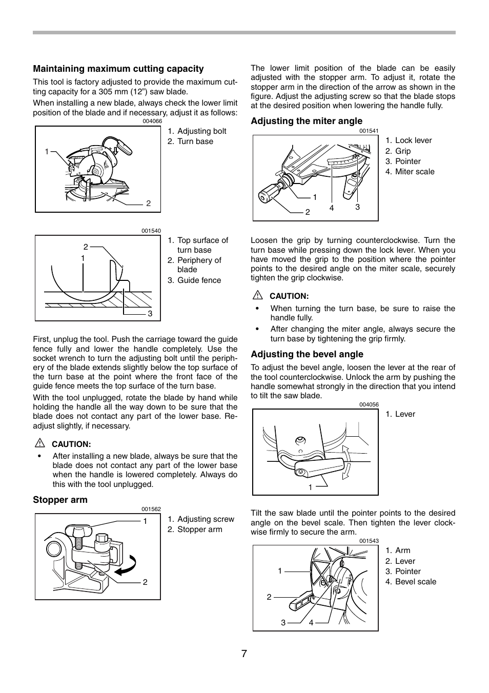 Makita LS1214F User Manual | Page 7 / 76