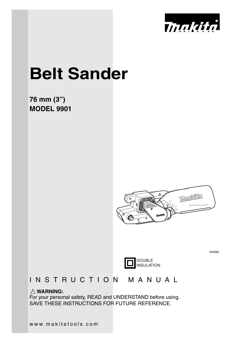 Makita 9901 003360 User Manual | 12 pages